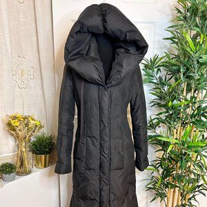 Chocolate Long Puffer Coat
